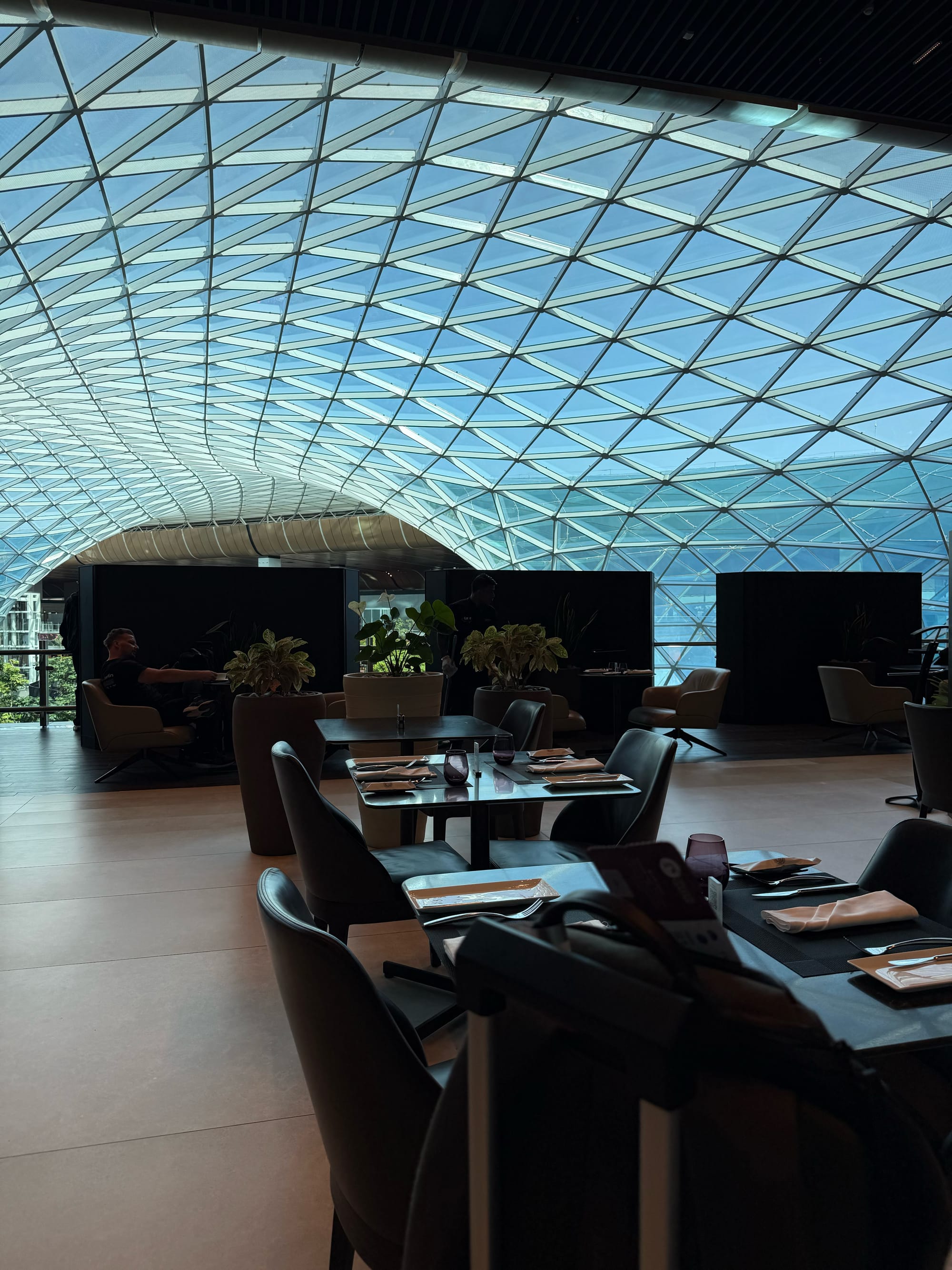 View from the 2nd lounge