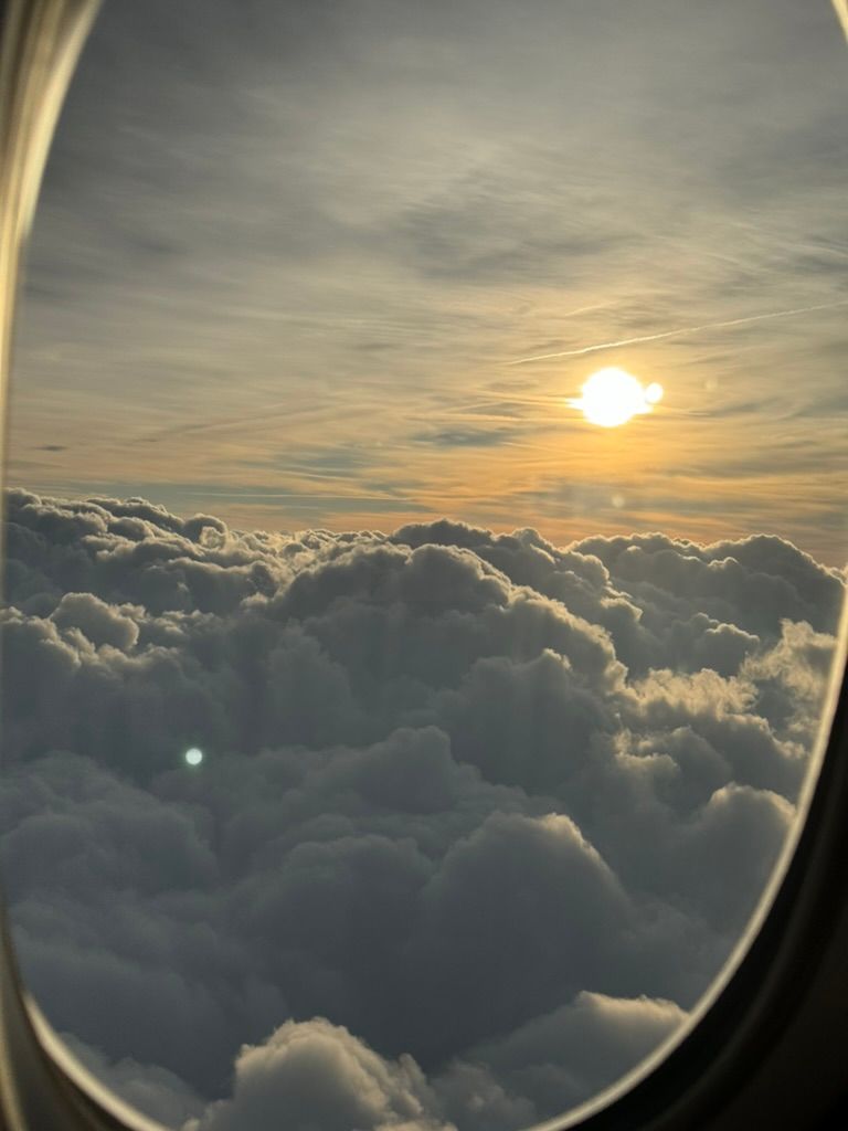 the clouds at 20000 feet!