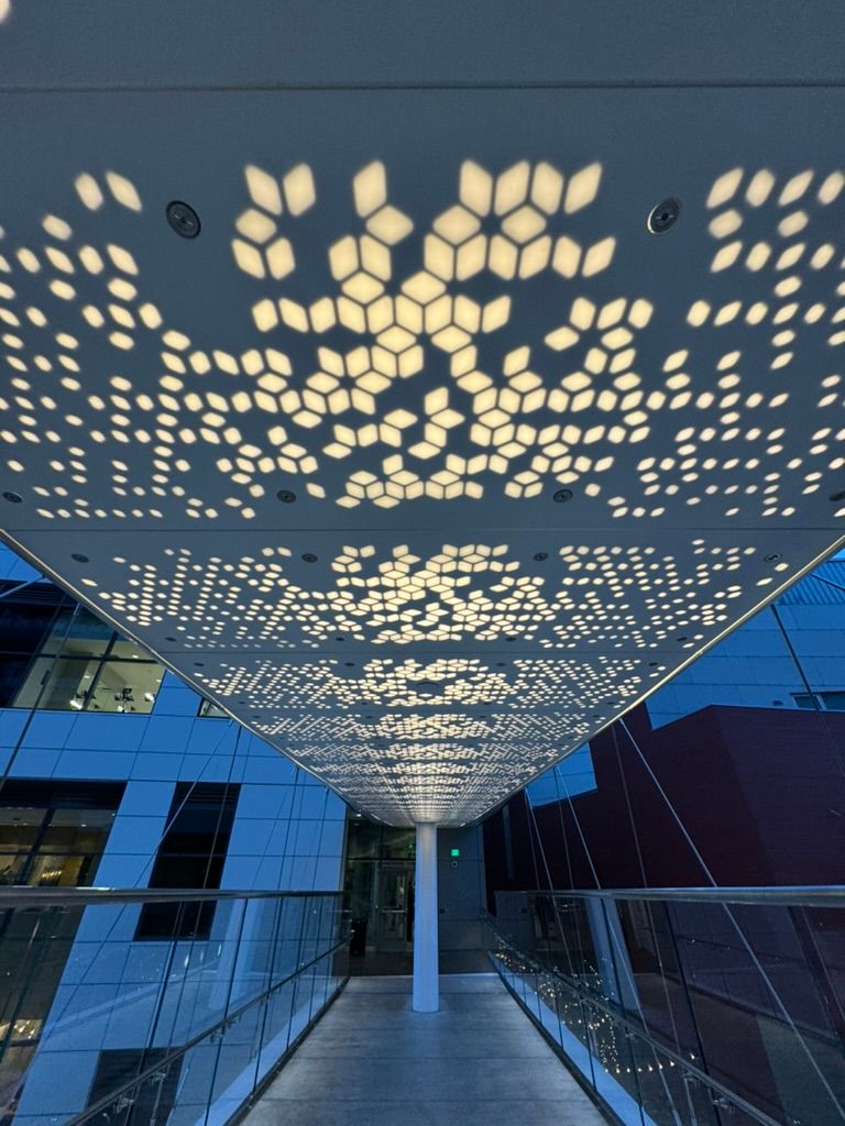 The Skybridge to the Bellevue Mall