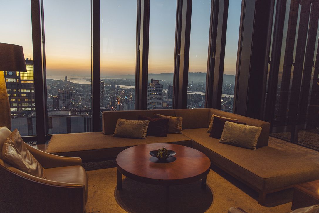 View from the lobby