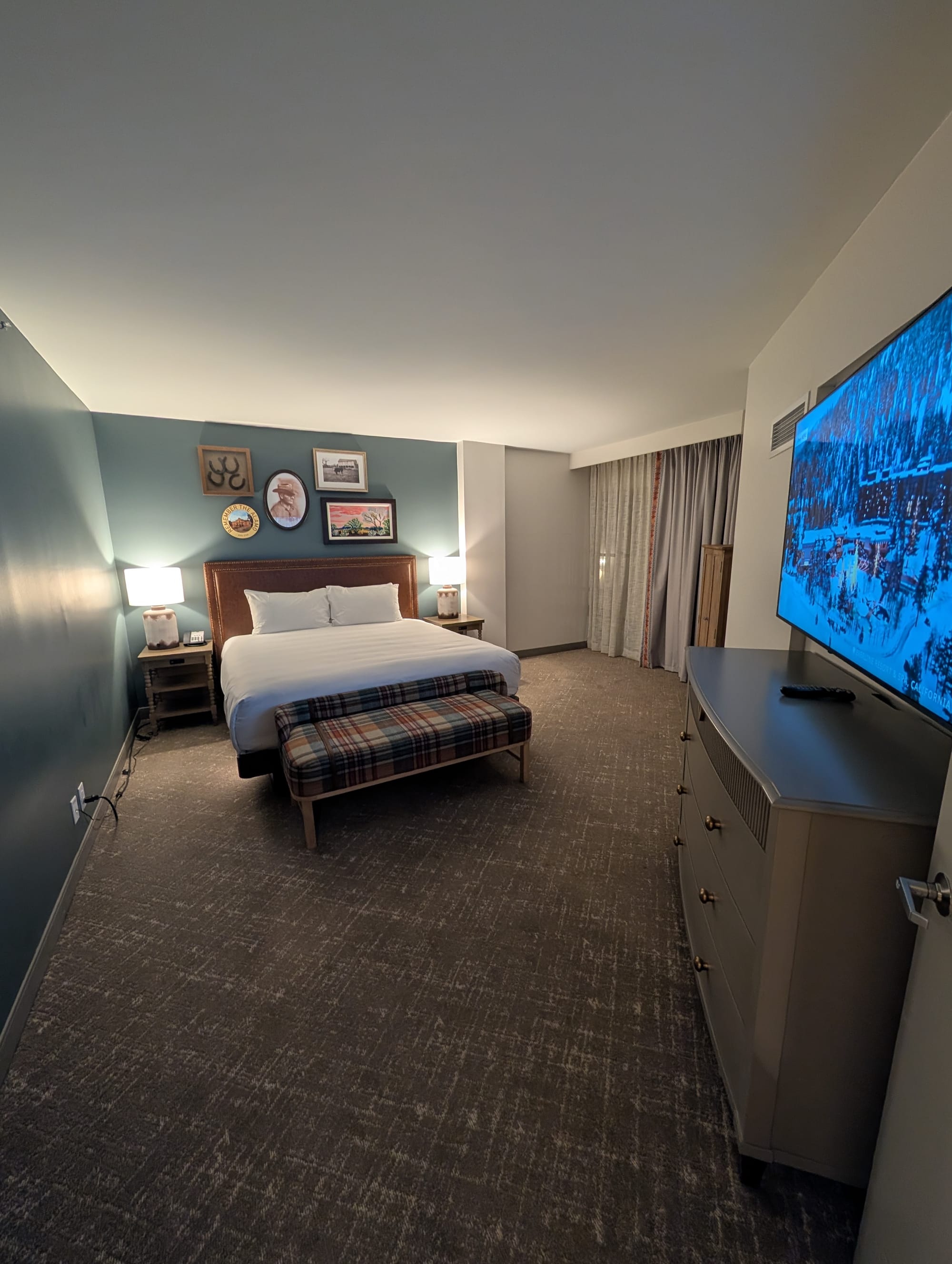 Bedroom in the Suite
