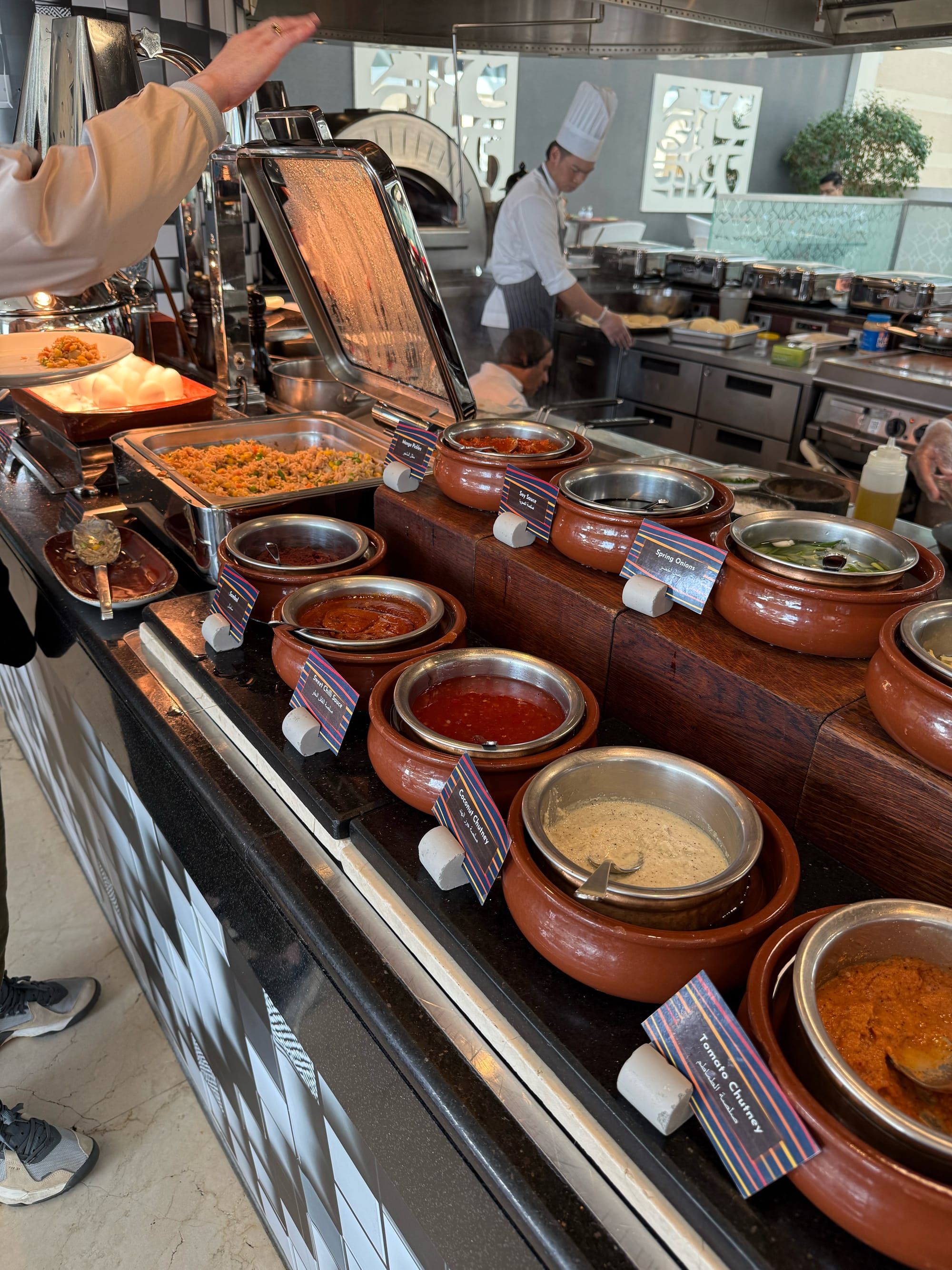 Hot foods