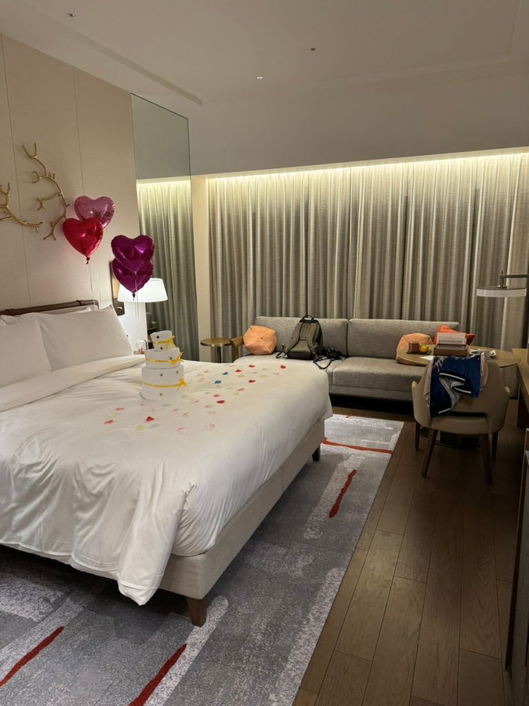 King Bed on the top floor