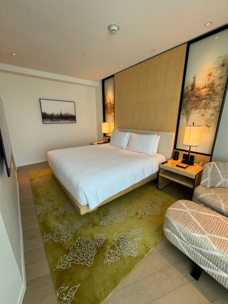the bedroom