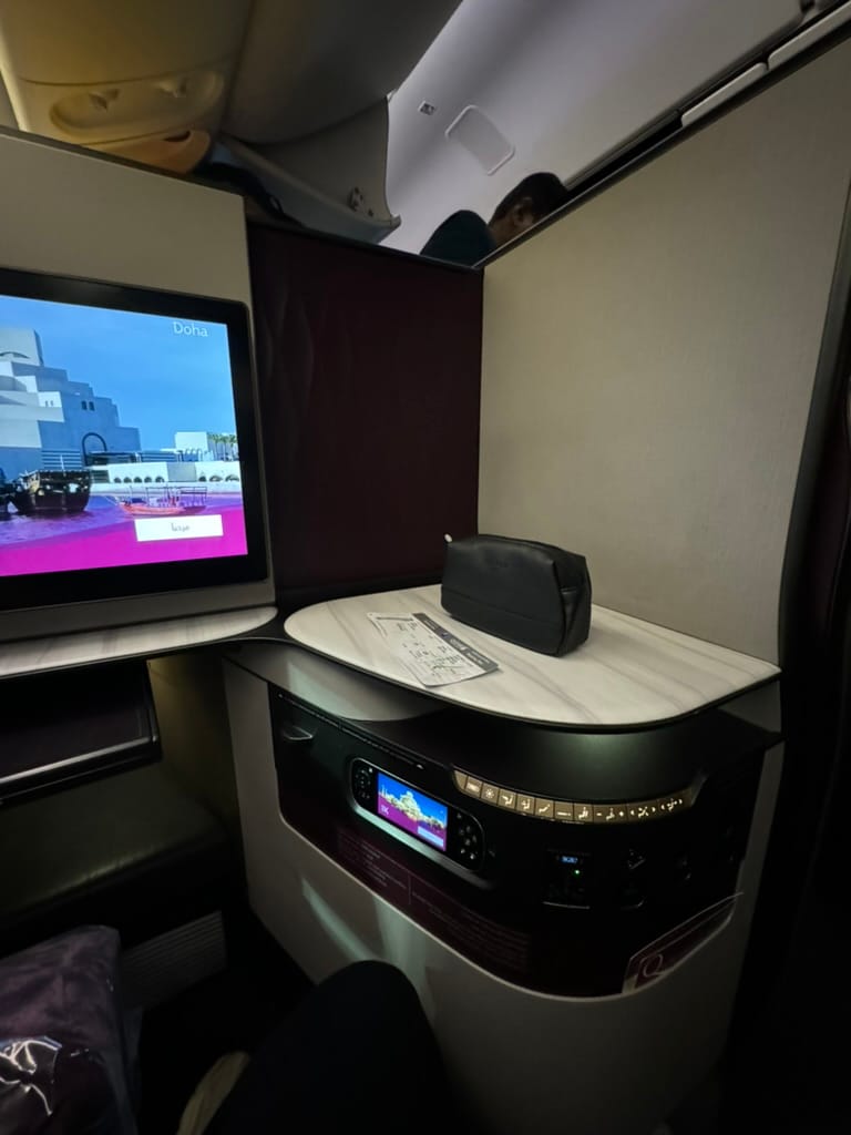 the corner shelf and amenity kit