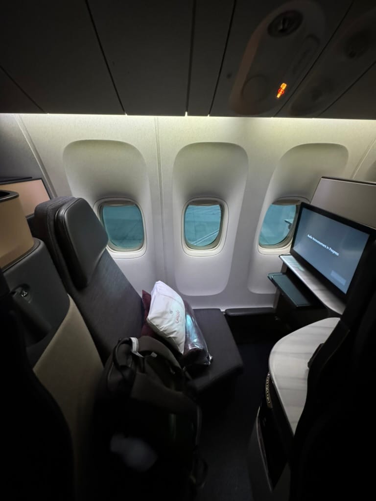 Qatar Airways Business — QSuites — the apex airline